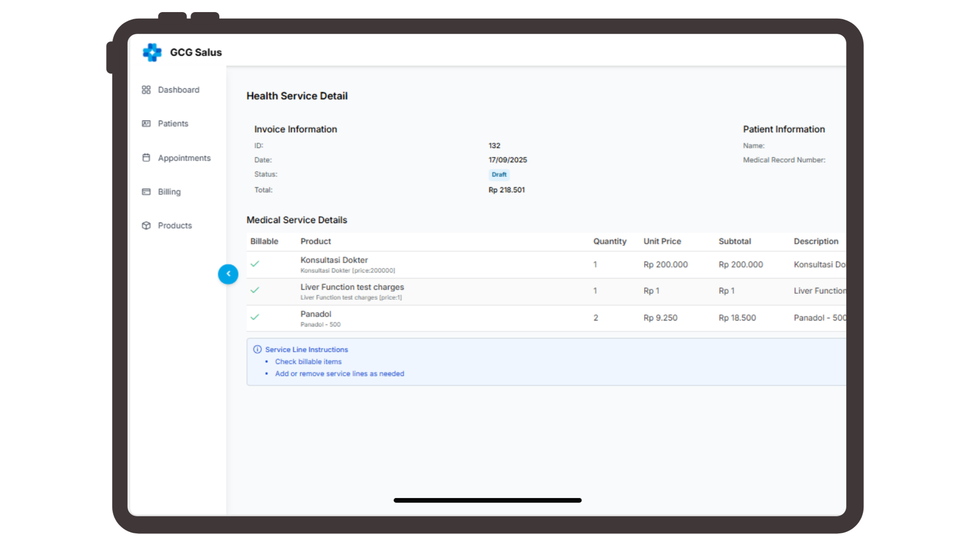 Invoice & Billing System